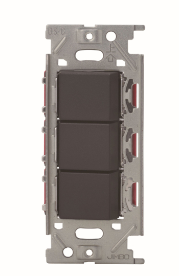 NKシリーズ 4路・4路・4路スイッチトリプルセット (SB色)